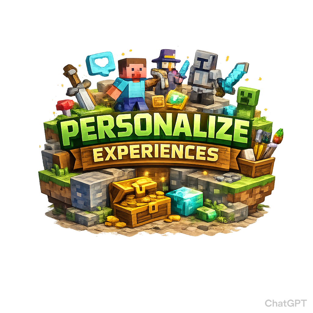 Personalize Experience minecraft patch